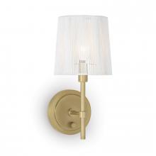  15-1221NB - Regina Andrew Franklin Sconce (Natural Brass)